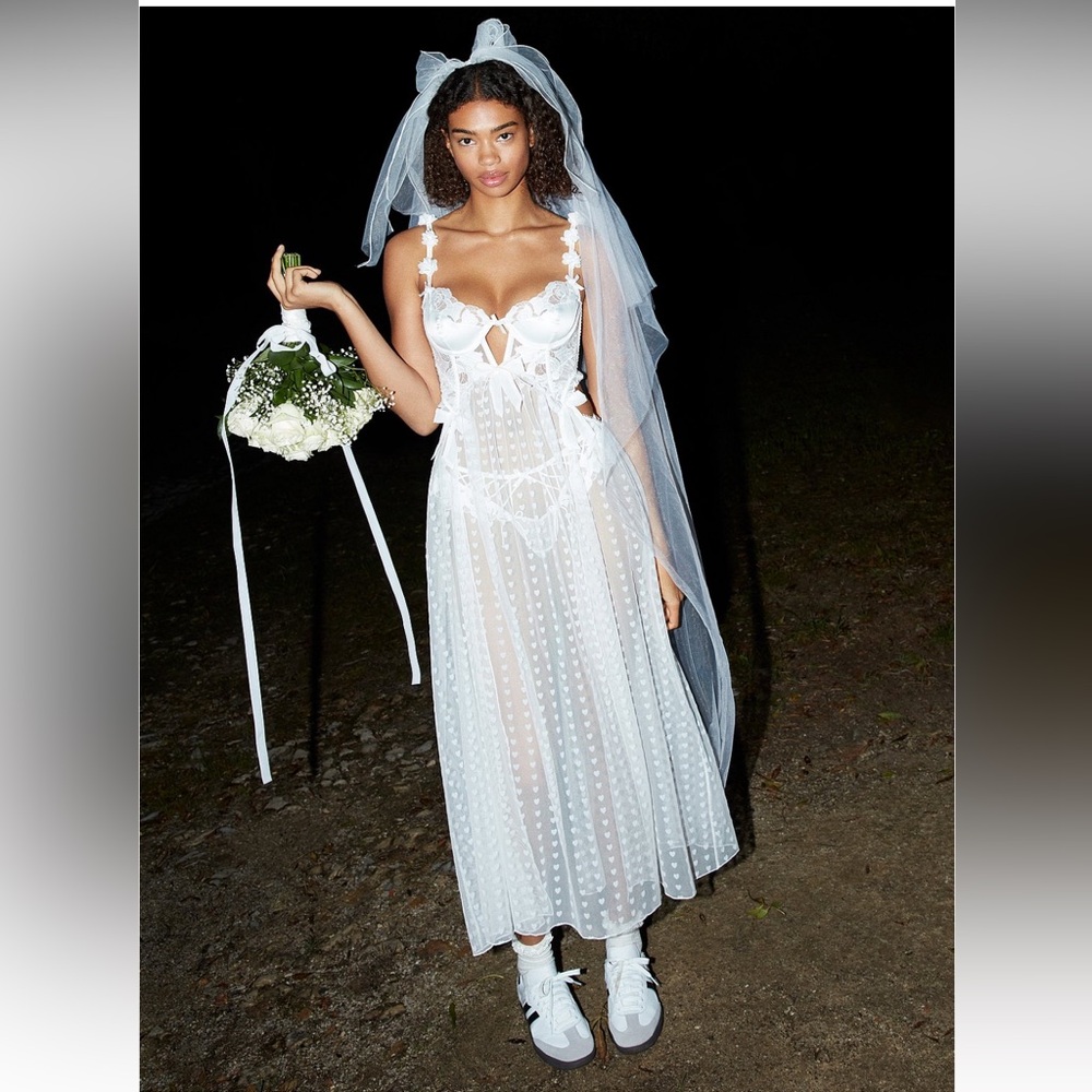 For Love & Lemons White Dress